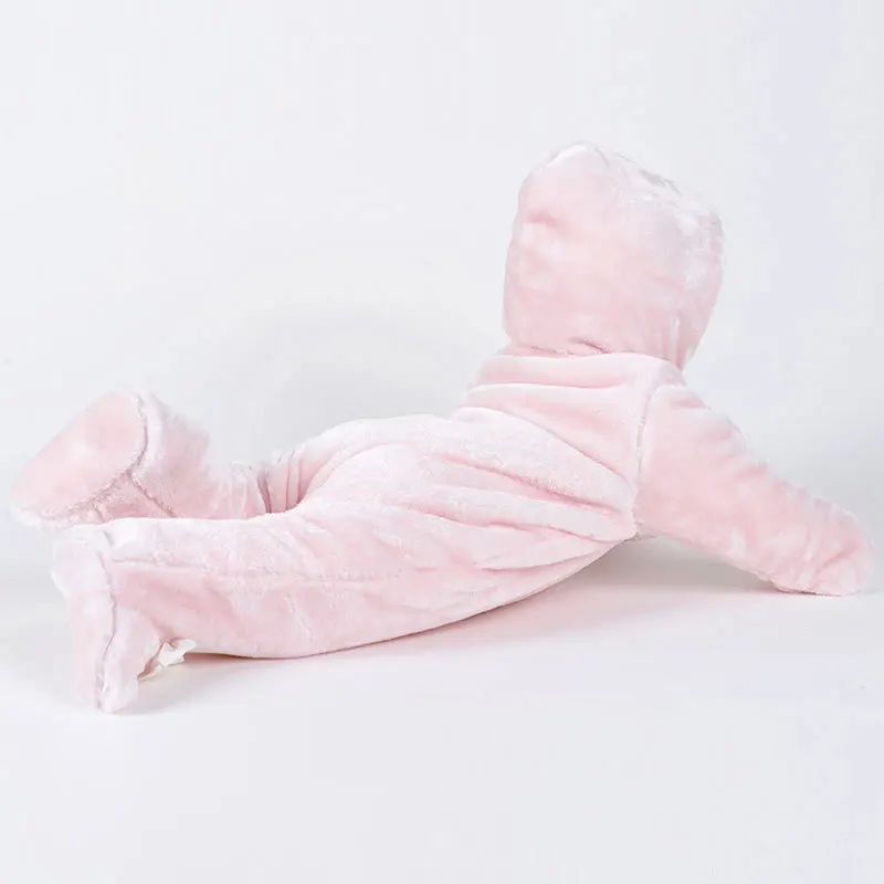 Baby Jumpsuit Climbing Clothes 100% Cotton Newborn Girl Boy Rompers Hooded Infants Babe Costume 0-3 3-6 6-9 Months Kid | Детская одежда