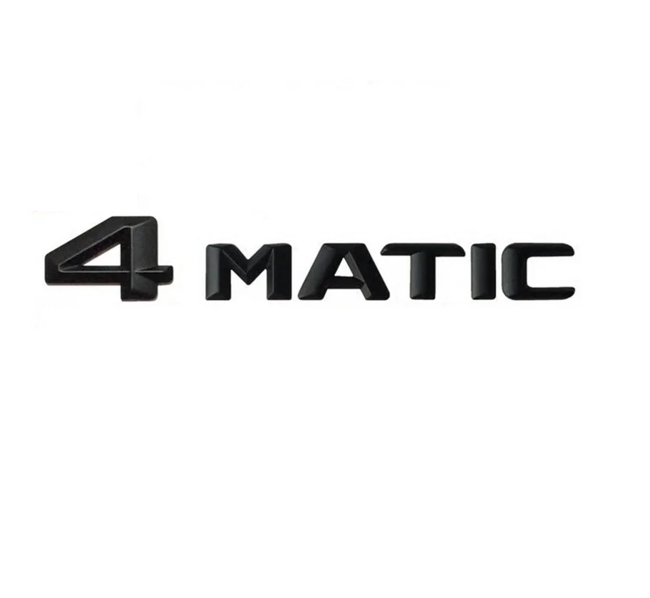 1 комплект матовый черный ABS задний багажник буквенные бейджи эмблемы наклейки