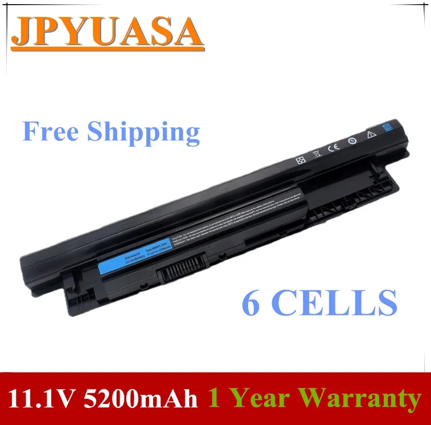 

7XINbox 11.1V 5200mAh MR90Y G019Y 0MF69 6HY59 8TT5W 9K1VP Laptop Battery For Dell Inspiron 14R 5421 5437 15R 3521 17R 5521 5537