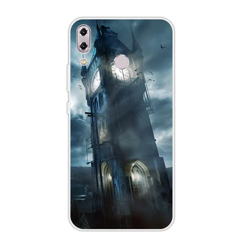 6 2 дюйма для Asus Zenfone 5 ZE620KL чехол с принтом Coque 5z ZS620KL ультратонкий ТПУ мягкий