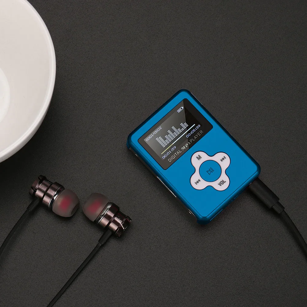Usb мини HiFi музыкальный плеер MP3 walkman воспроизводитель металлический MP3 плеер с ЖК-экраном Поддержка 32 ГБ Micro SD TF карта дропшиппинг