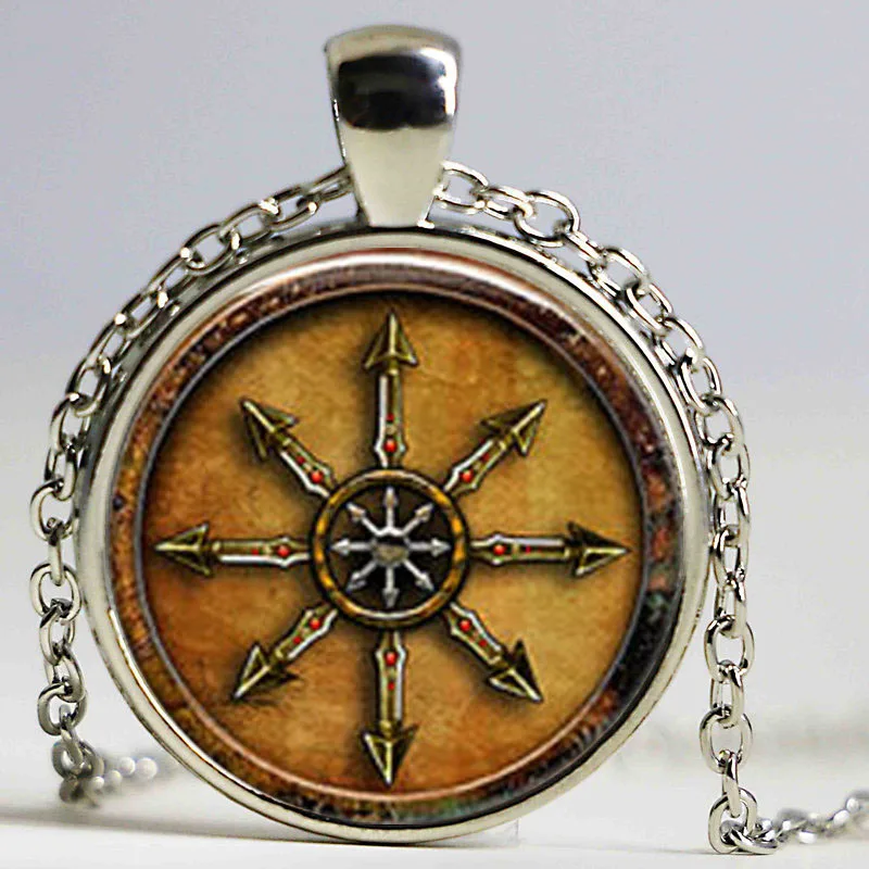 1 звезда unids хаос волк или хрустальное ожерелье ювелирные изделия кабошон|crystal