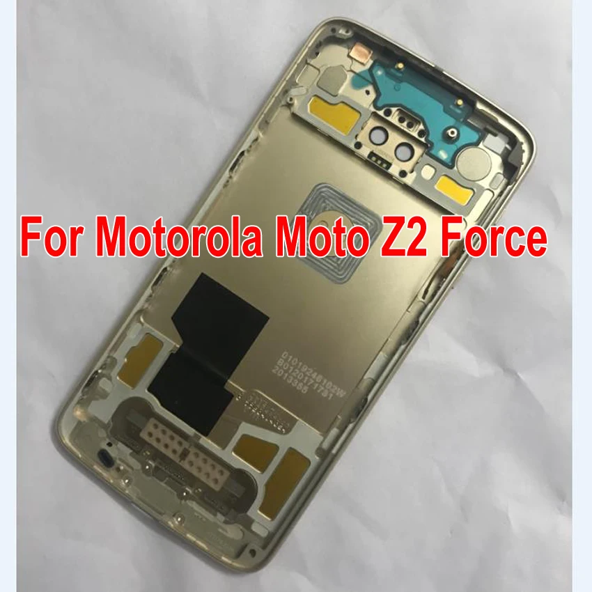 Оригинальный Лучший чехол для Motorola Moto Z2 Force задняя крышка батарейного отсека