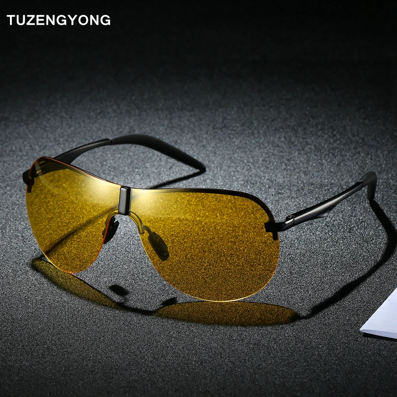 Лидер продаж 2018 модные поляризационные солнцезащитные очки мужские для ночного