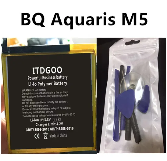 3120 (1ICP5/60/71) батарея для BQ Aquaris M5 Batterie Bateria 3120mAh + Инструменты|Аккумуляторы мобильных
