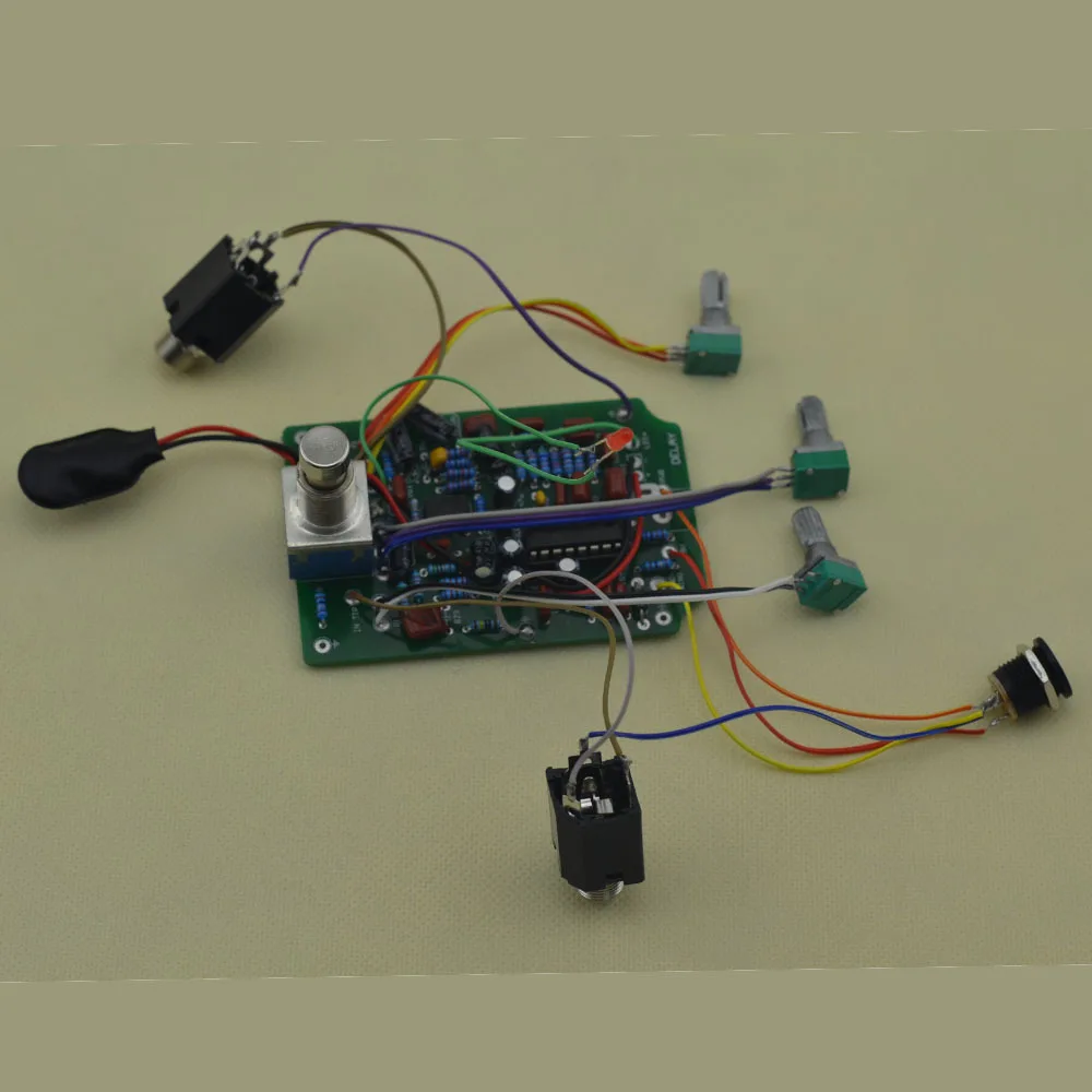 Набор педалей DIY Delay 1 With1590B стильная педаль для гитарных эффектов алюминиевая