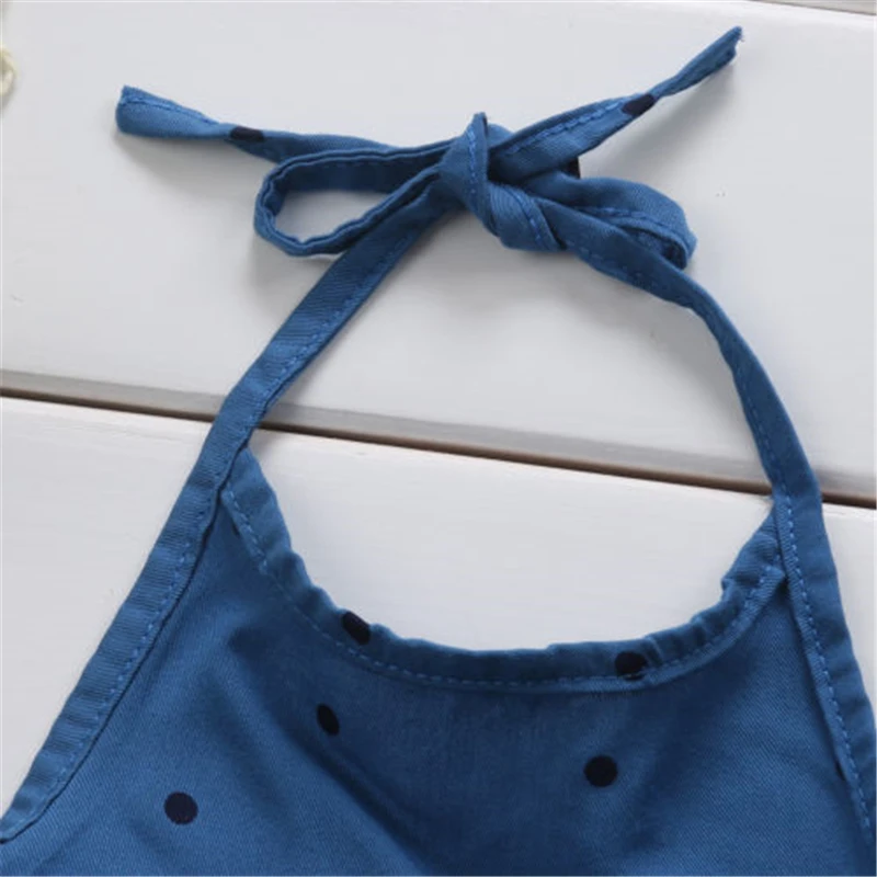 Осенние детские комбинезоны в горошек для маленьких девочек цельные штаны