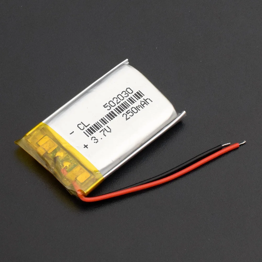 1/2/4x3 7 в полимерная 250 мАч 502030 литий ионная батарея для PSP MP3 GPS MID Bluetooth гарнитура PDA