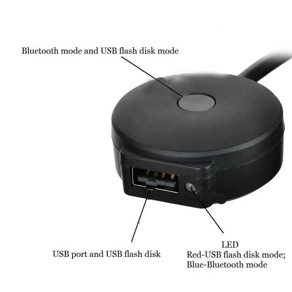 SITAILE медиа в AMI MDI к Bluetooth аудио Aux и USB Женский Кабель-адаптер для автомобиля VW AUDI A6 Q7 3ENG Late Than 2009