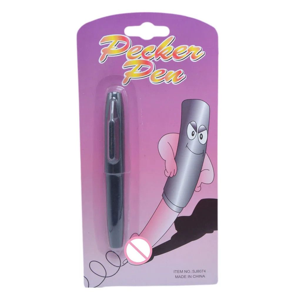 Penis pen Забавный пенис Вилли пенис член ручка курица ночные вечеринки девушки ночь из озорной девичник вечерние украшения подарки - Цвет: Penis pen