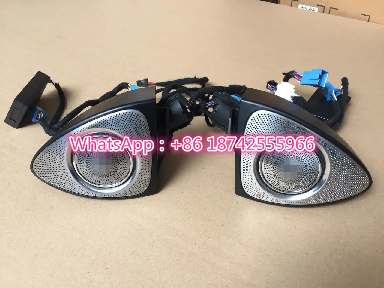 C Класс w205 Твиттер аудио интерьерная атмосферная подсветка для W205 C180 C200 C43 C63 3D акустическая звуковая система