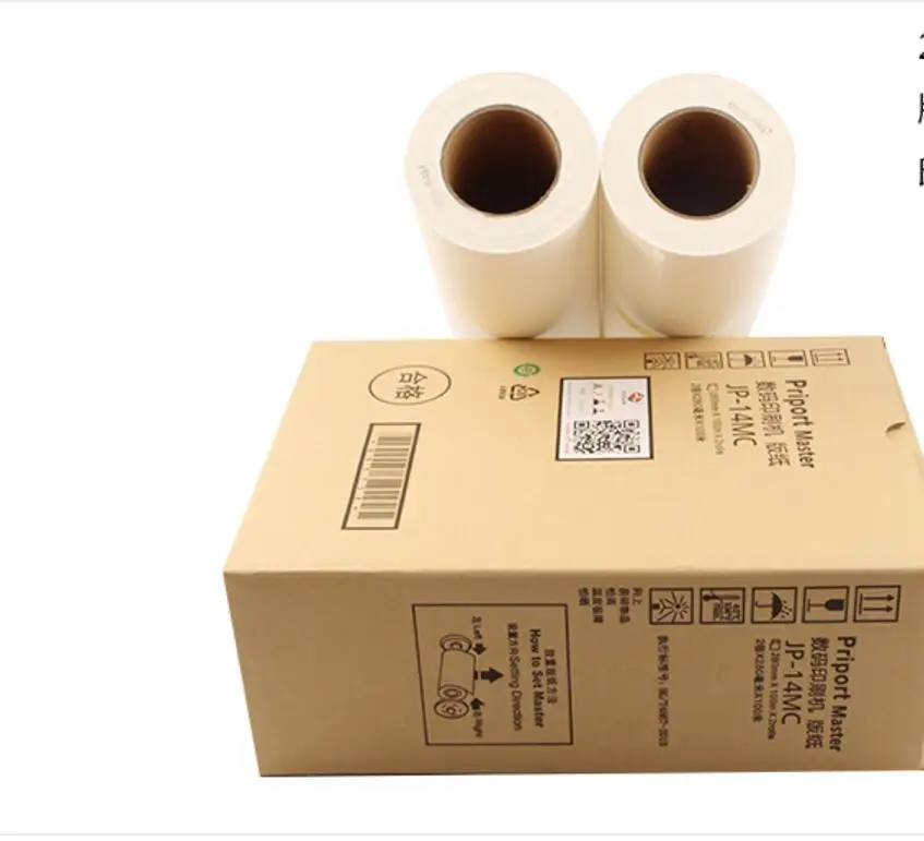 Полный рулон дубликатора JP14MC совместимый с Ricoh DX3440C группы мастер-рулон обоев комплект из 2 предметов