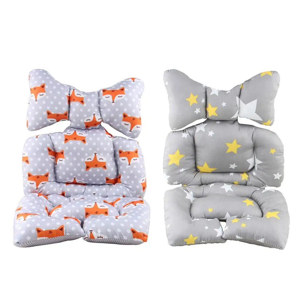 1 шт. сиденье для детской коляски уплотненная Подушка с принтом хлопковые