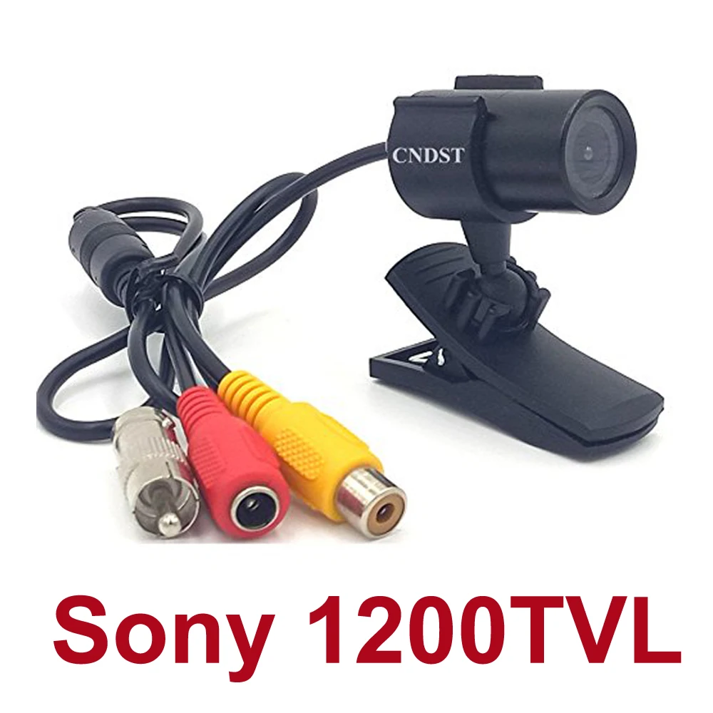 CCTV 1/3 Sony 1200TVL Hd мини пуля Водонепроницаемая камера безопасности w/клип