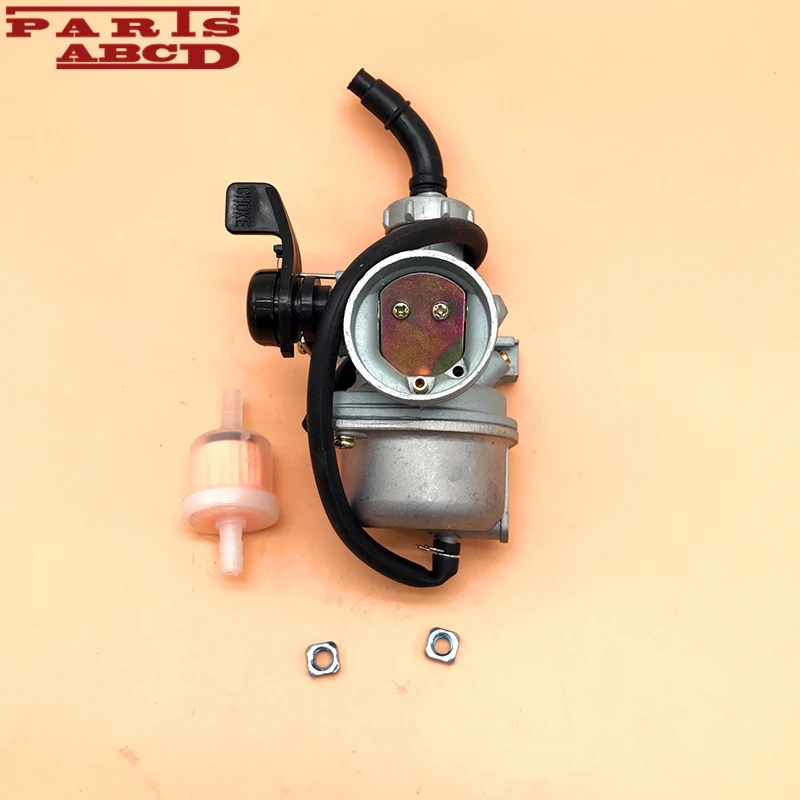 Новый Карбюратор carb PZ22 22 мм для 70cc 110cc 125cc Quad ATV Dirt Bike ручной дроссель|bike choke|atv carbfor atv