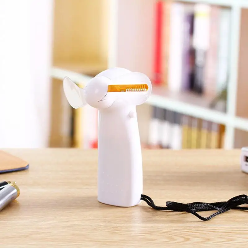 Портативный мини вентилятор USB гаджеты мигающий светодиодный кулер I Love You