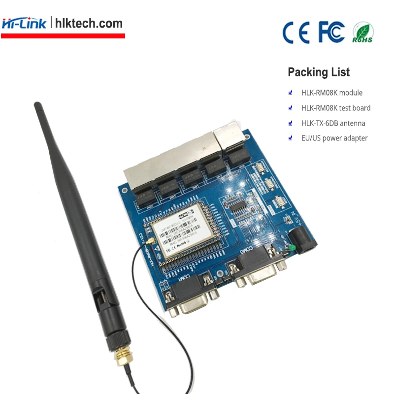15 шт./лот, серийный wifi модуль MT7688K, чипсет, 5 ethernet/2, серийный, умный дом, ethernet маршрутизатор, беспроводной модуль