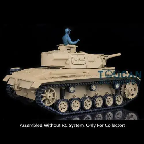 

US Stock 1/16 Henglong German Panther III H Static Tank 3849 Model W/O RC System battery TH08750-SMT2