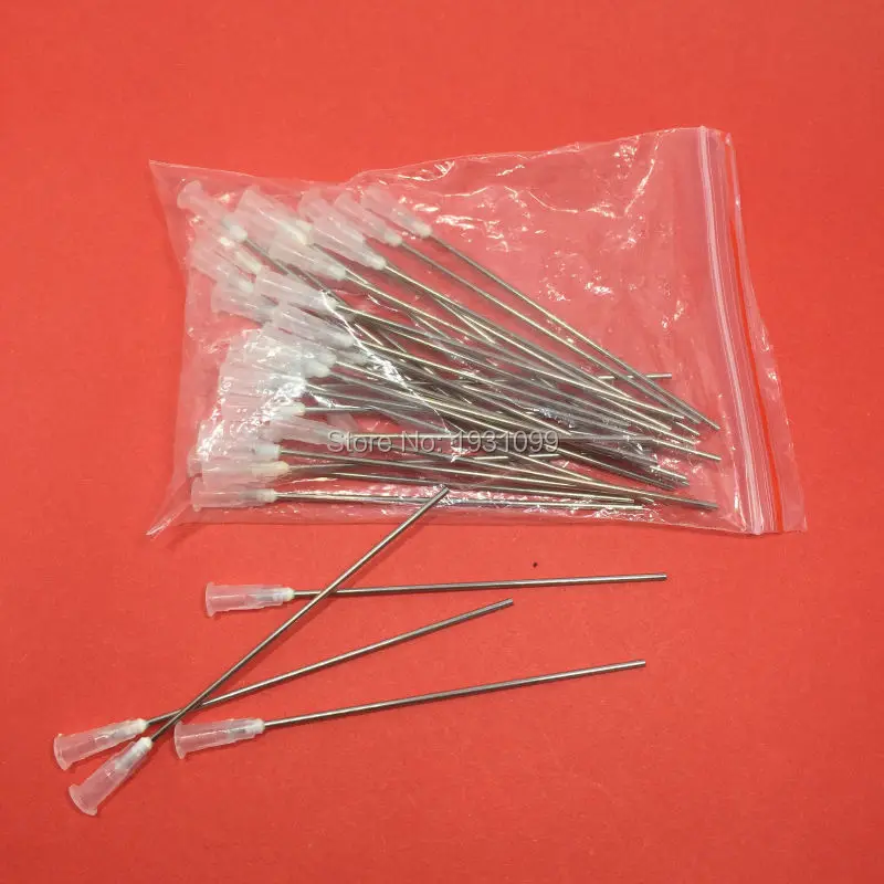 

YOTAT 30pcs syringe needle for epson/hp/canon, ciss cartridge, ciss accessory, ciss parts,diy parts,long 10cm diameter 1.6MM