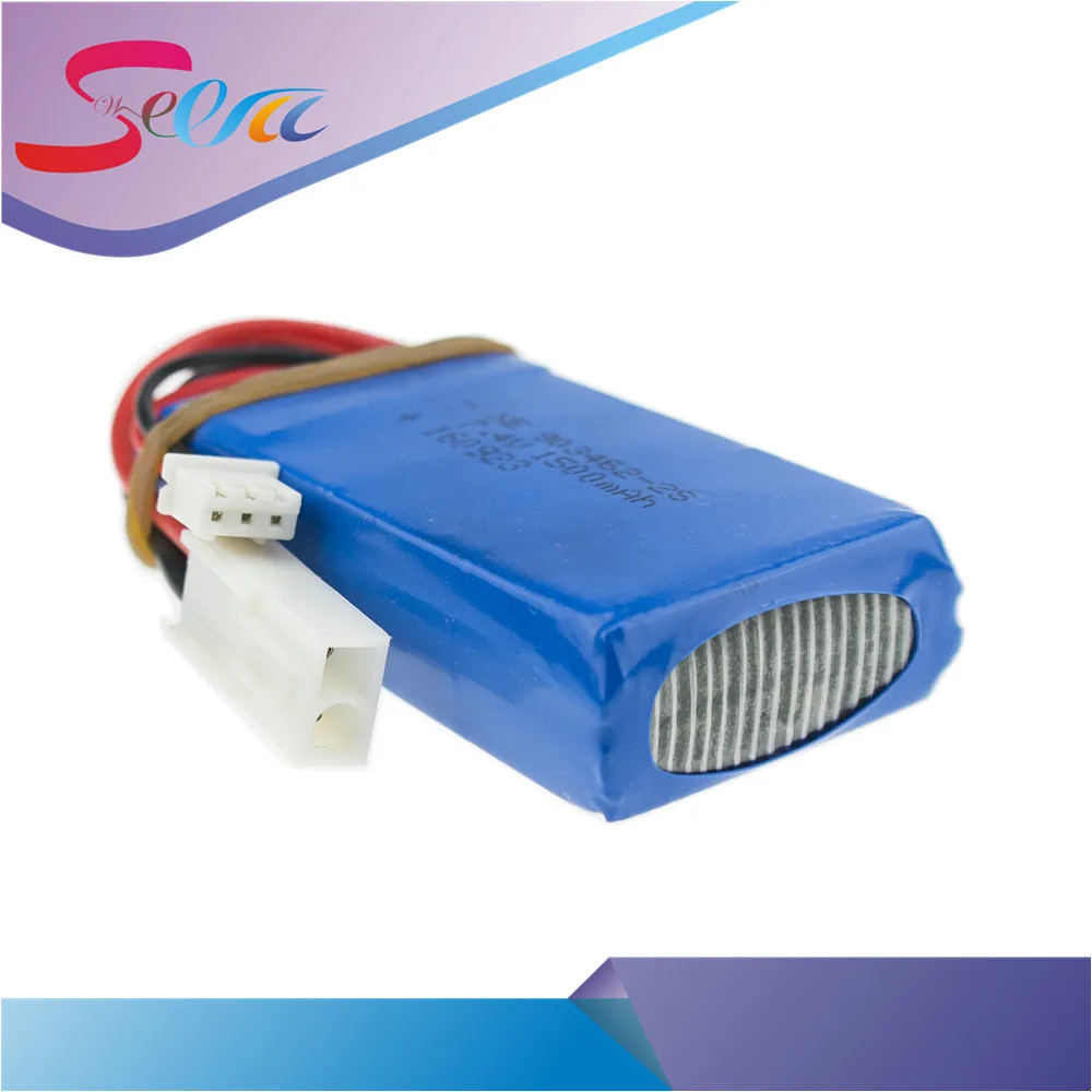 7.4V 1500mAh 903462-2S with US/China plug The Best lithium polymer battery For FT009 remote control speed boat FX067C | Игрушки и хобби