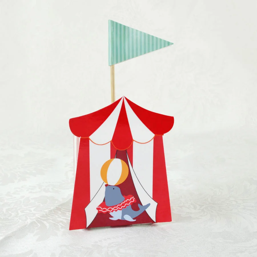 10 шт. бумажные подарочные коробки с изображением животных | Дом и сад