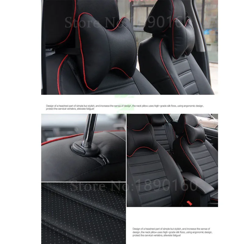 Кожаный чехол Wenbinge на автомобильное сиденье под заказ для Toyota Corolla Camry Rav4 Auris Prius