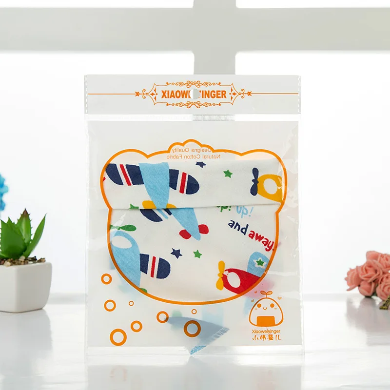 Милые треугольные нагрудники из 100% хлопка с двойным принтом детский нагрудник