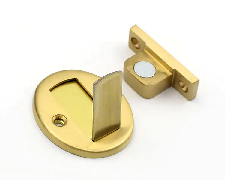 Высококачественный медный/латунный Невидимый дверной стопор всасывание пола