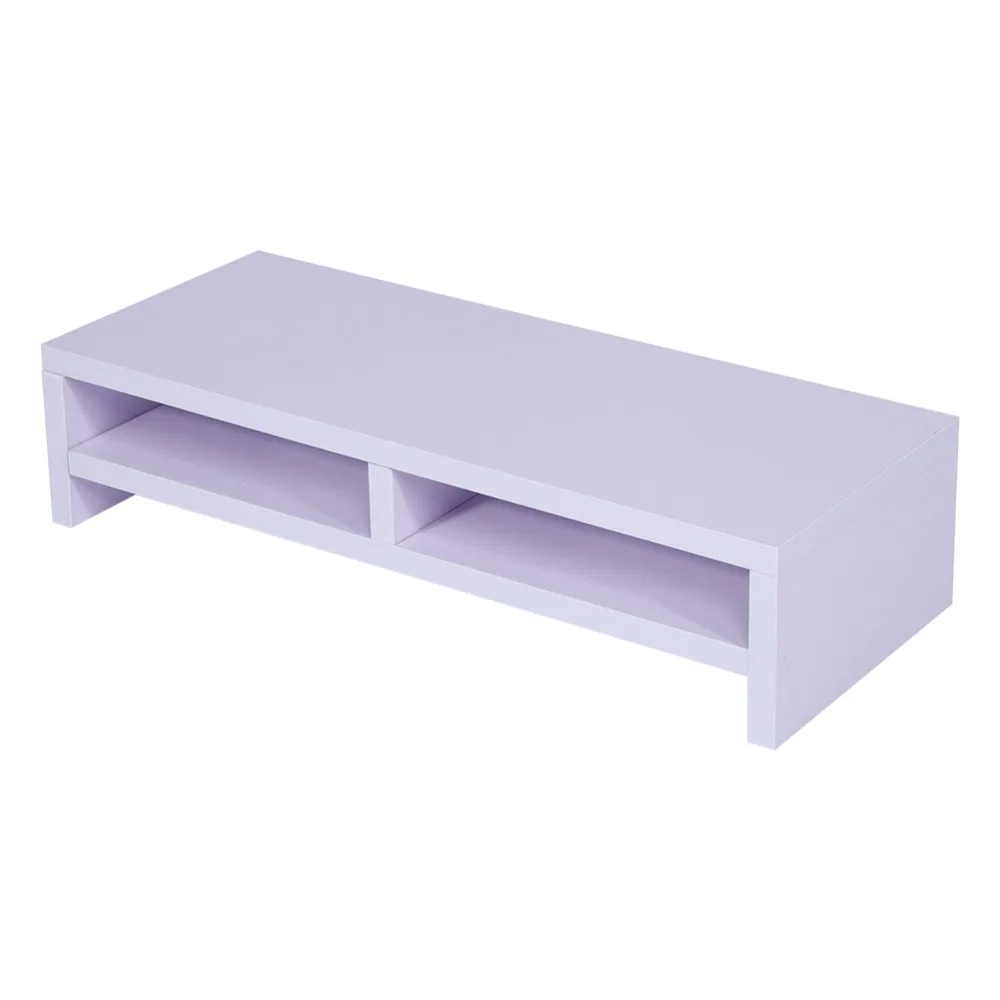 2 ярусная настольная подставка для монитора полка компьютерного ноутбука ТВ