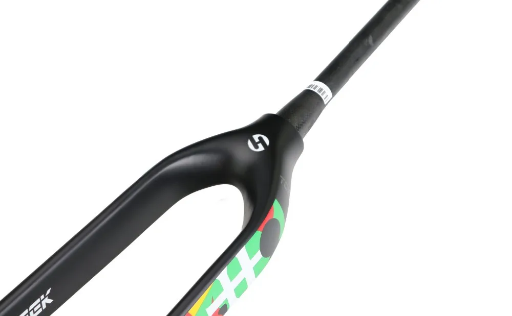 Сверхлегкая Новинка TOSEEK UD матовая полностью углеродное волокно 15 мм QR горная MTB Велосипедная вилка 29 дюймов углеродная вилка