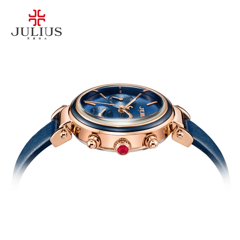 Julius брендовые креативные часы для женщин модные кварцевые ретро стиль Montre Femme