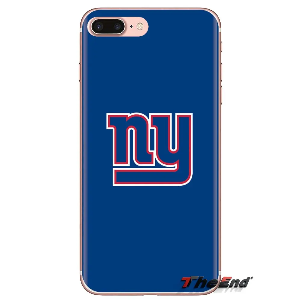 For LG Spirit Motorola Moto X4 E4 E5 G5 G5S G6 Z Z2 Z3 G2 G3 C Play Plus Mini NY New York giants Logo American football TPU Case |