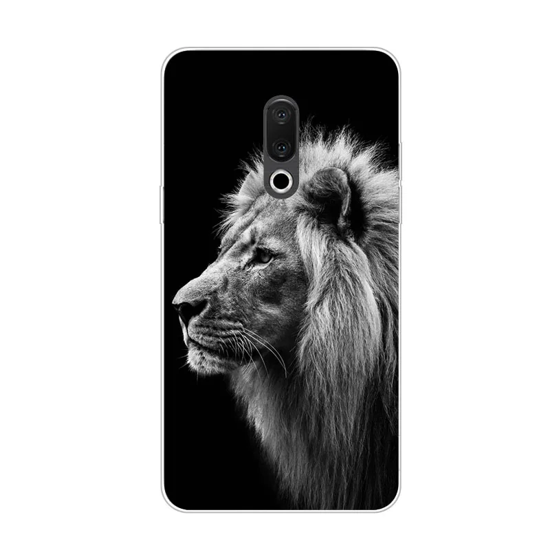 Чехол для Meizu 15 plus силиконовый чехол-книжка с рисунком из мягкого ТПУ Защитные