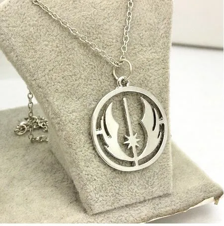 1 шт./ювелирные изделия из фильма Античная звезда с серебристым покрытием Wars Jedi