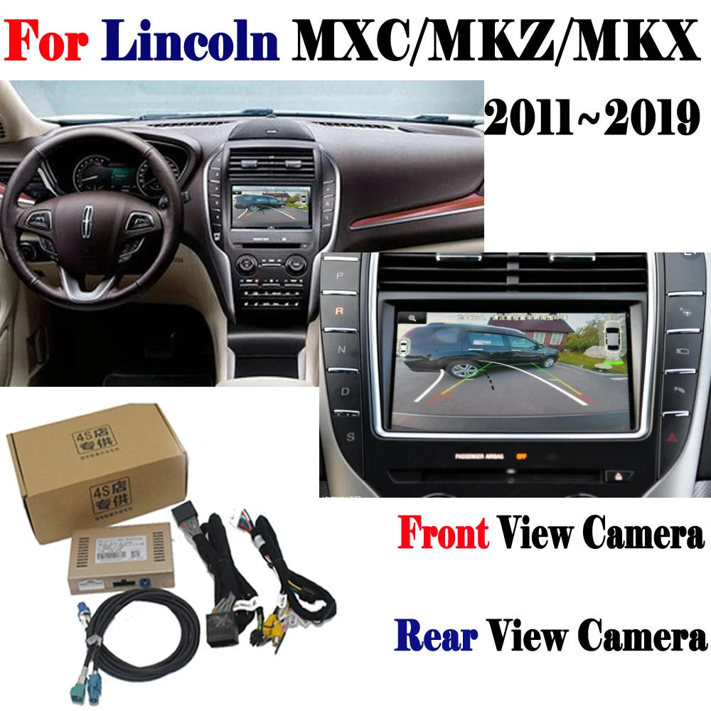 Реверсивная камера для Lincoln MXC/MKZ/MKX 2011 ~ 2019 адаптер подключения оригинального
