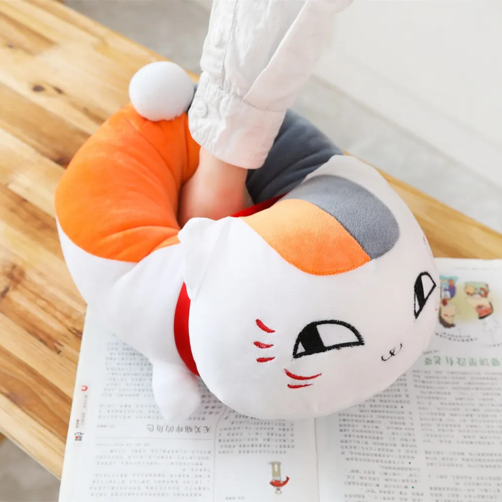 30cm/60cm Cute Madara Plush Cat toys Yuujinchou Stuffed &ampPlush Animal Baby Appease Toys doll baby sleep toy gifts For kids | Игрушки и
