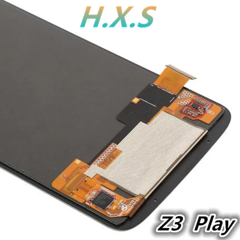 H.X.S для Motorola Z3 Play XT1635 ЖК дисплей и сенсорный экран дигитайзер в сборе|Экраны
