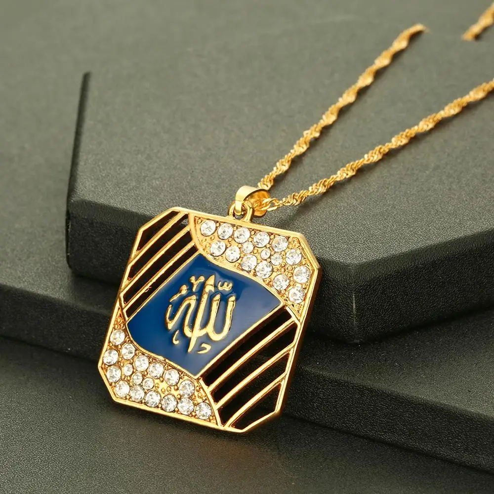 Череда Ислам мусульманских древние ожерелья арабских деньги Знак Цепь средняя