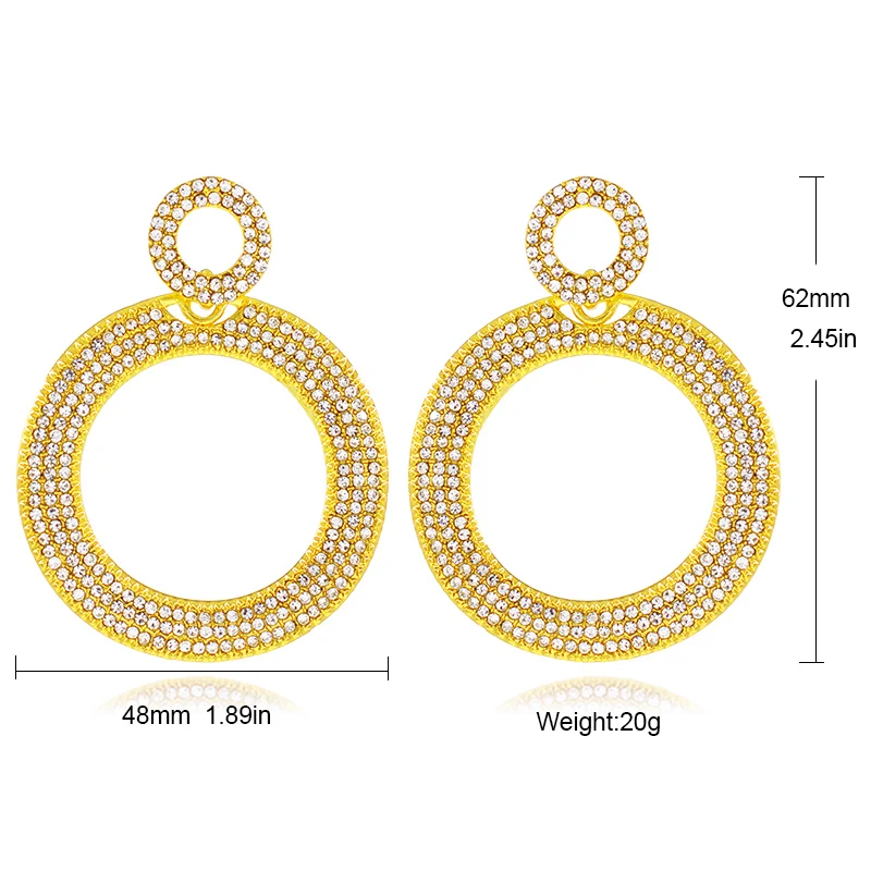 Ювелирные изделия Sunny Jewelry в богемном стиле большие свадебные серьги для женщин