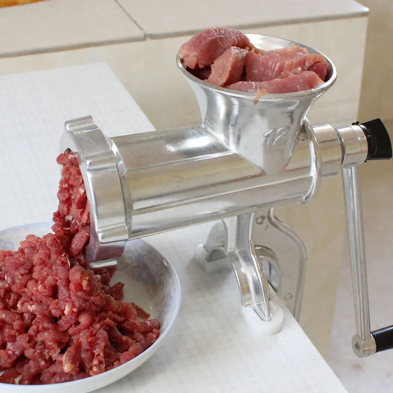 Ручная мясорубка для колбасы из нержавеющей стали, колбаса, фарша для макарон, мясорубка для овощей, мясорубка для дома
