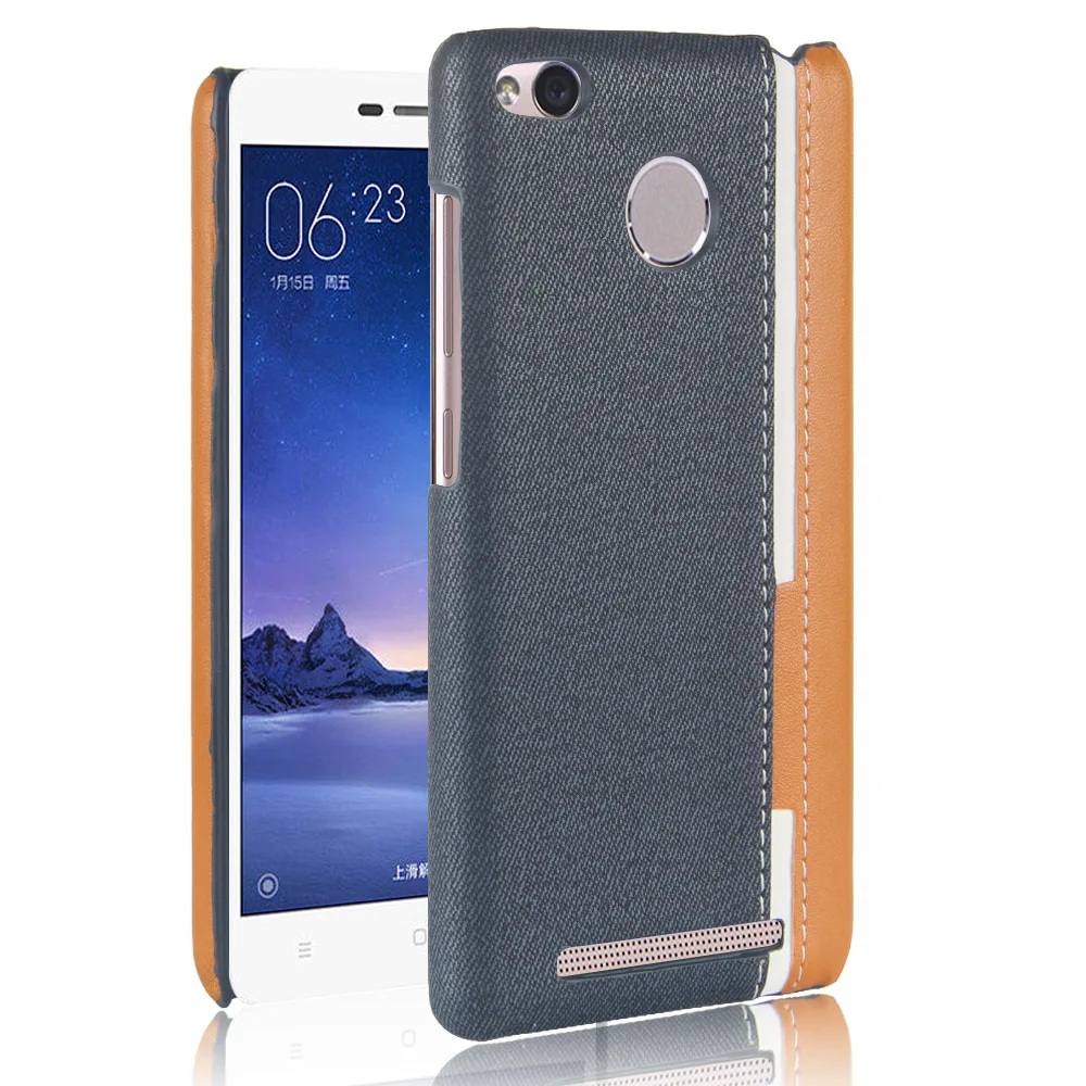 Чехол для Xiaomi Redmi 3 S pro Prime чехол оригинальный Untral тонкий ПК жесткий защитный