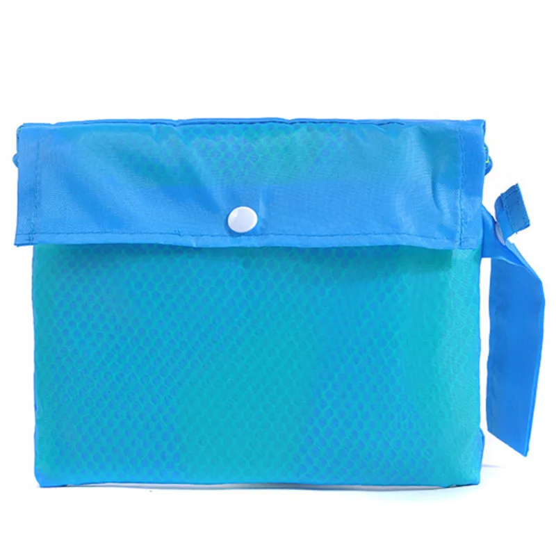 Креативная Складная Экологичная сумка детская пляжная Сетчатая Сумка с песком