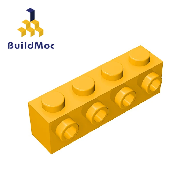 BuildMOC Собирает Частицы 30414 1x4 для строительных блоков детали DIY Электрический