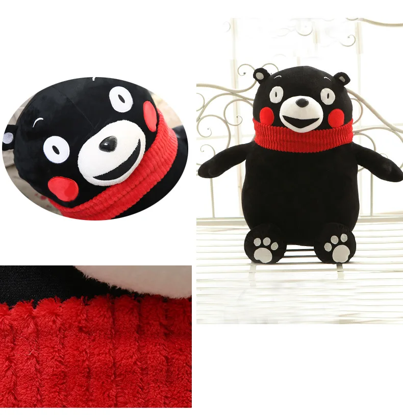 35 см Размеры Япония Kawaii Kumamon плюшевые куклы медведь Игрушечные лошадки|bear toy|doll