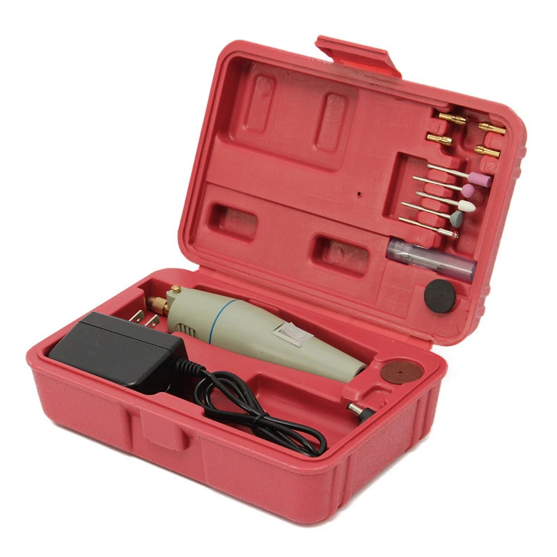 

DC/AC Mini Electric Drill DIY Hand Electric Grinder Set for carving, grinding, painting, marking, trimming, polishing, drilling