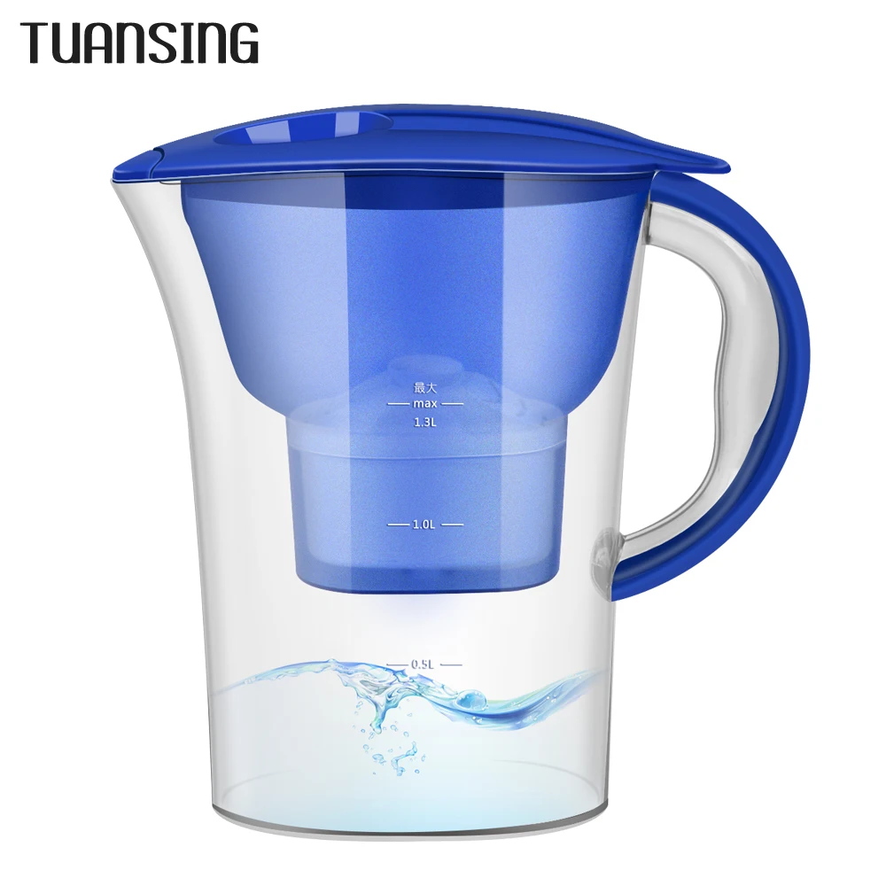 TUANSING кувшин для воды бытовой чайник кухонный кран и пикник двойной фильтр с