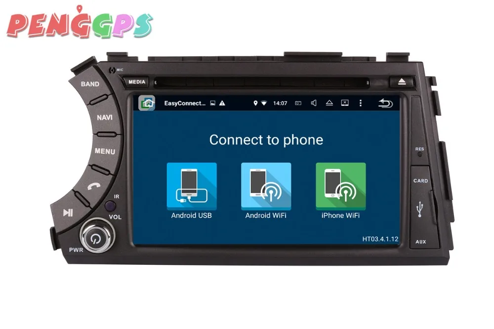 Автомобильный gps навигация Android 9 0 DVD радио для SSANGYONG Kyron Actyon Micro Korando 2005 2006