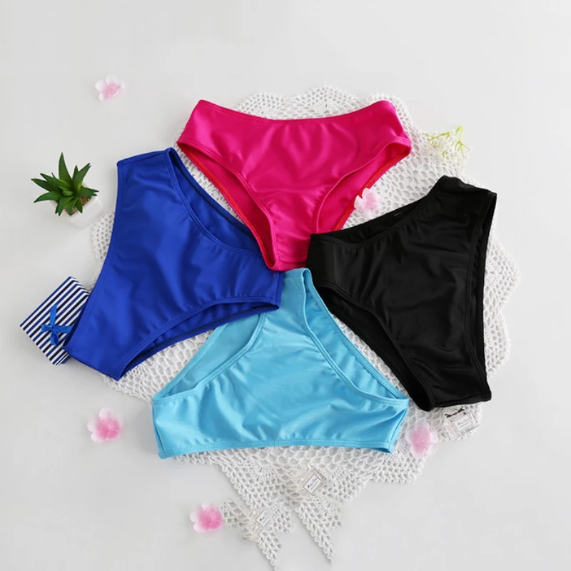 Плавки для девочек женское нижнее белье бикини мягкие эластичные женские трусы