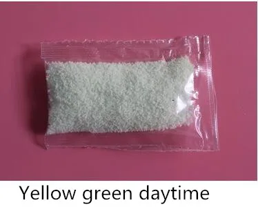 Yellow-green daytime 10 г светящийся песок светится в темноте Топ вечерние DIY яркая краска звезда Желая бутылка флуоресцентные игрушки из частей - Цвет: Yellow-green daytime