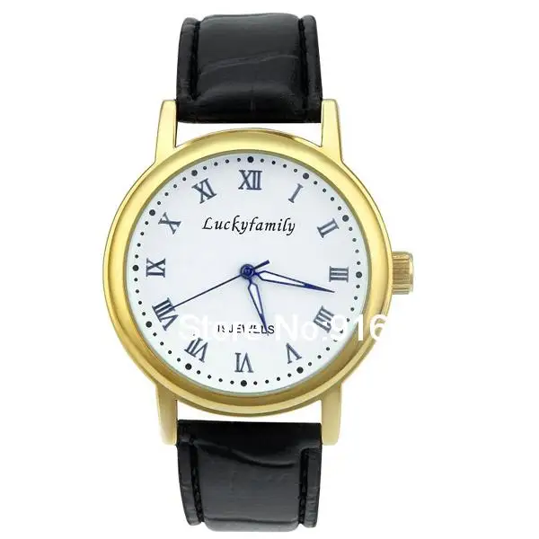 2013 New Arrivals Men Watches Mechanical Leather Watch Fashion Gift Gold White Free Shipping Dropshipping | Наручные часы